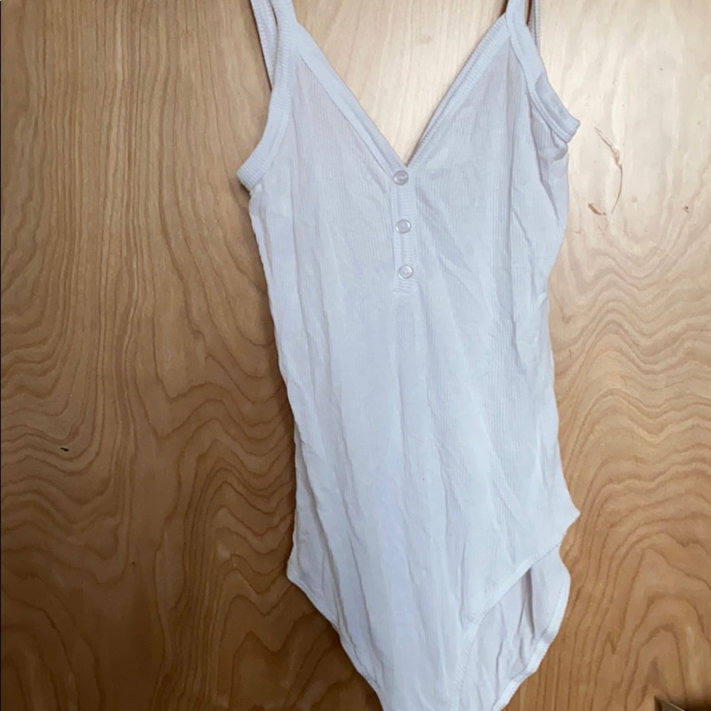 White tank body suit